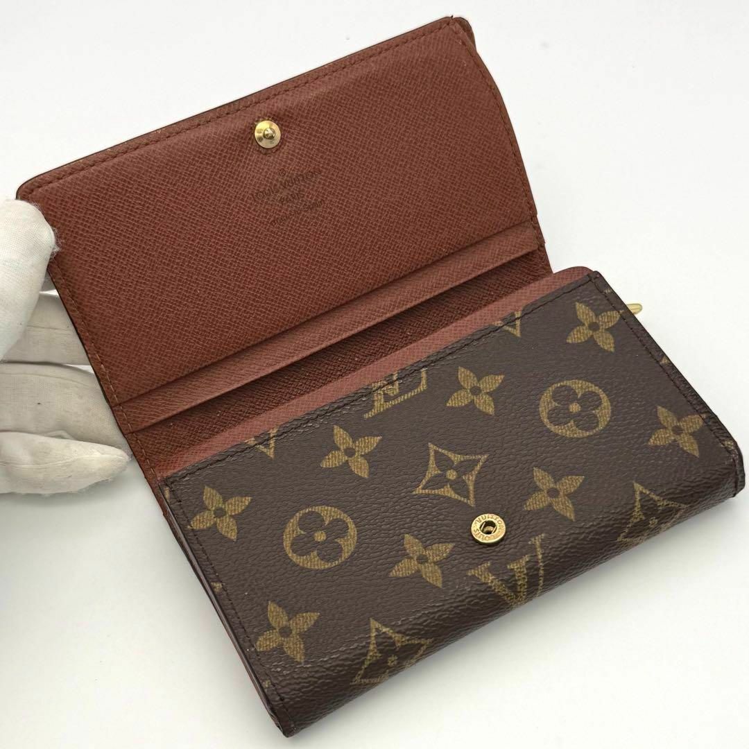 LOUIS VUITTON - 超美品✨ルイヴィトン モノグラム トレゾール L LOUIS VUITTON - 超美品✨ルイヴィトン モノグラム トレゾール L