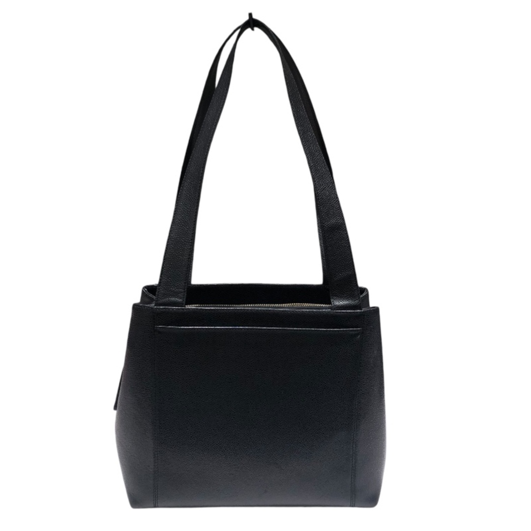 CHANEL - シャネル CHANEL ロゴショルダーバッグ ブラック/GD CHANEL - シャネル CHANEL ロゴショルダーバッグ ブラック/GD