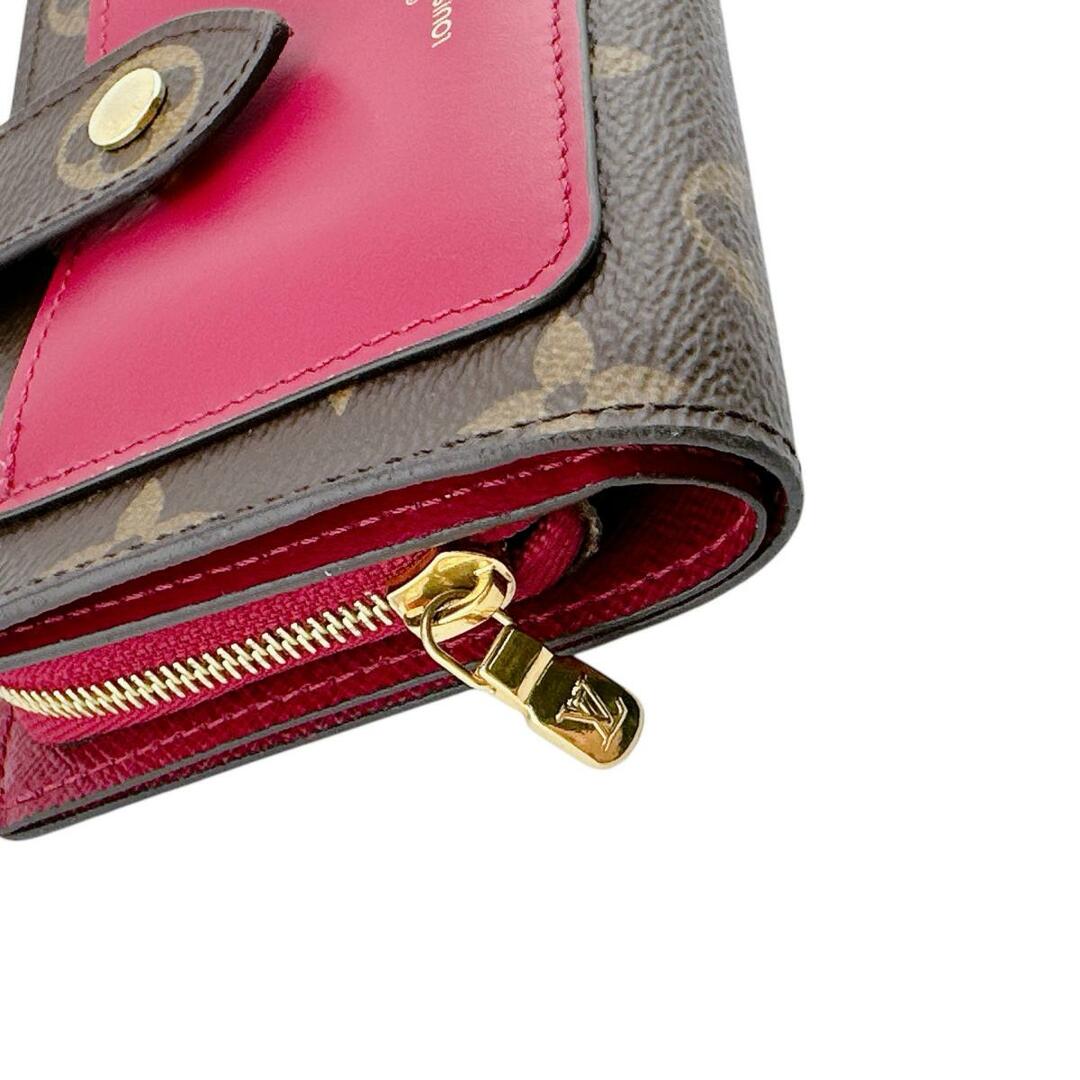 LOUIS VUITTON - ルイヴィトン M69433 二つ折り財布 フューシャ LOUIS VUITTON - ルイヴィトン M69433 二つ折り財布 フューシャ
