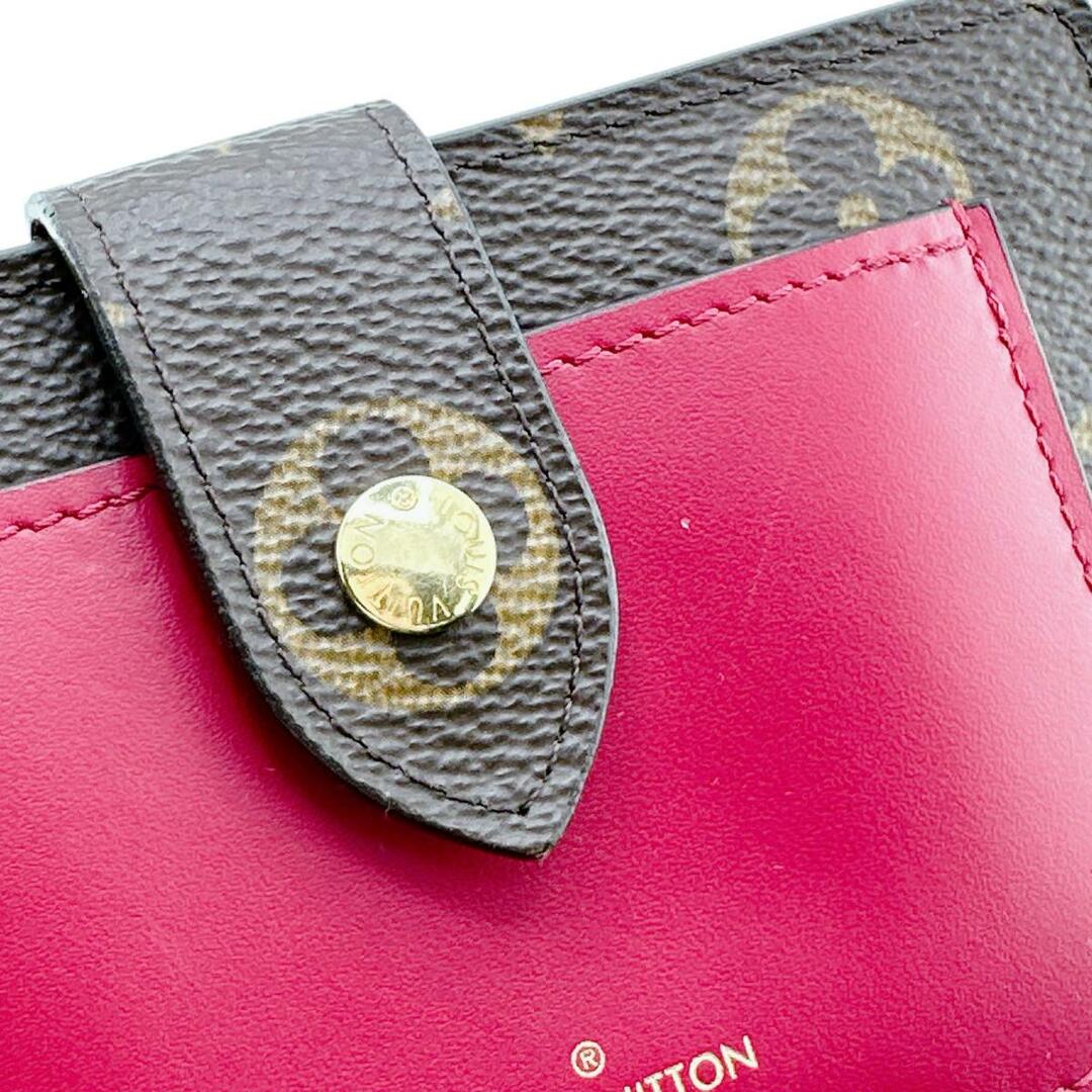 LOUIS VUITTON - ルイヴィトン M69433 二つ折り財布 フューシャ LOUIS VUITTON - ルイヴィトン M69433 二つ折り財布 フューシャ