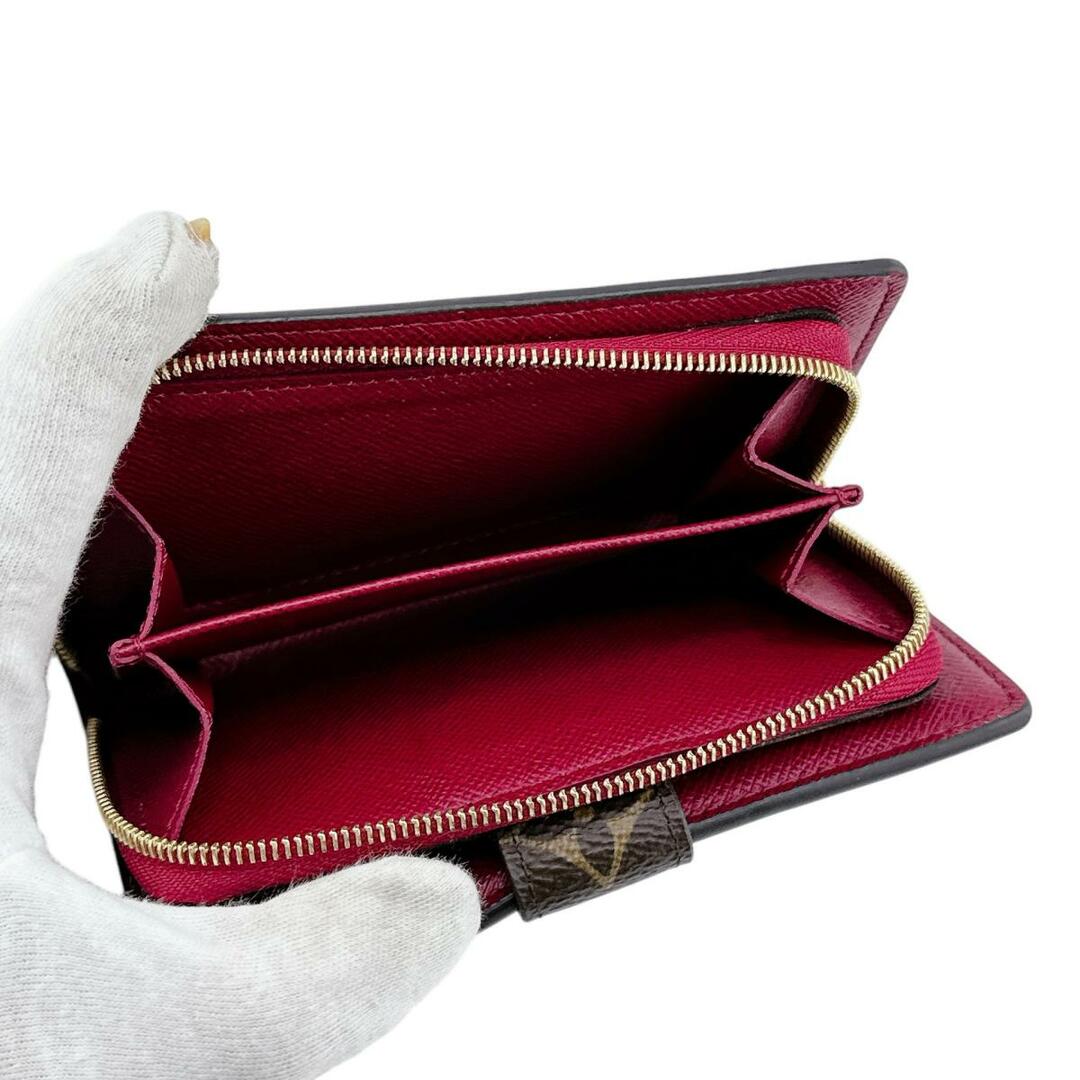 LOUIS VUITTON - ルイヴィトン M69433 二つ折り財布 フューシャ LOUIS VUITTON - ルイヴィトン M69433 二つ折り財布 フューシャ
