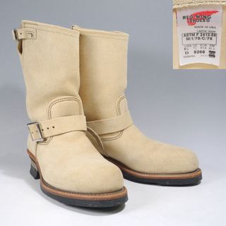 レッドウィング(REDWING)の廃盤8268スエードエンジニアブーツ羽タグ9269 2965 PT99(ブーツ)