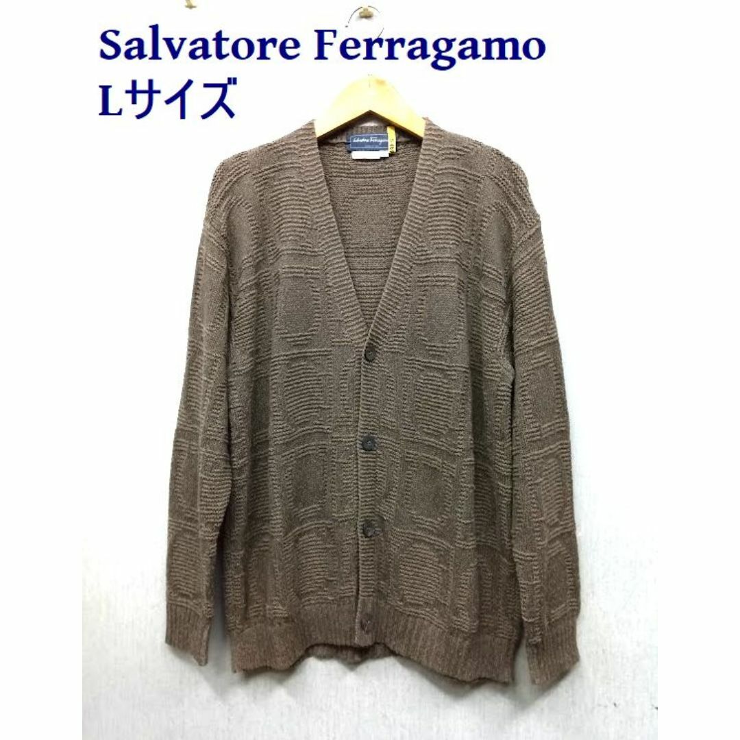 Salvatore Ferragamo フェラガモ ガンチーニ カーディガン L