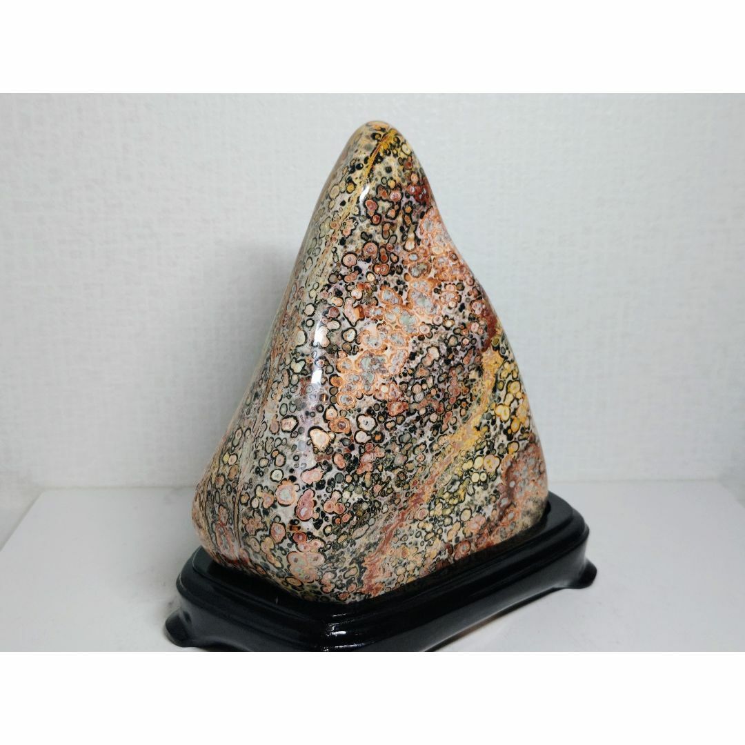 レオパードジャスパー 3.3kg 碧玉 紋石 鑑賞石 原石 自然石 鉱物 水石
