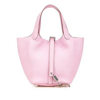 エルメス(HERMES)の美品 エルメス ピコタンロックPM ハンドバッグ トリヨンクレマンス レディース HERMES 【222-05934】(ハンドバッグ)