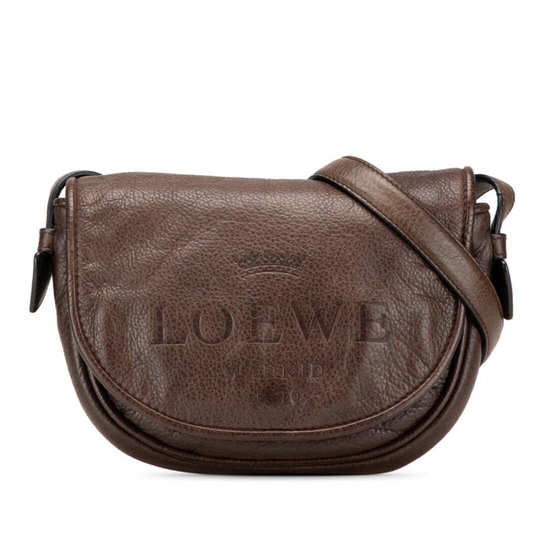 LOEWE - ロエベ ヘリテージ ショルダーバッグ レザー レディース LOEWE - ロエベ ヘリテージ ショルダーバッグ レザー レディース