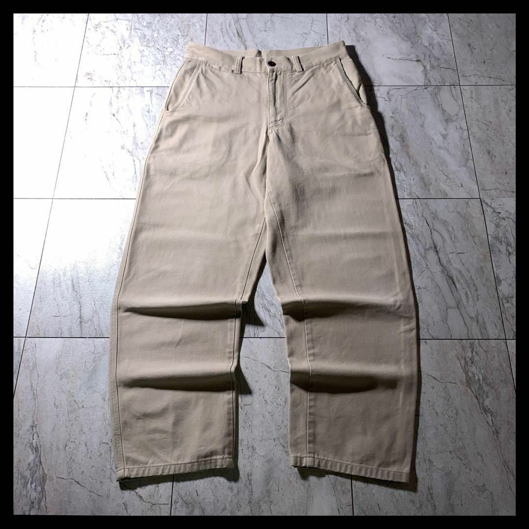 【全品送料無料】 patagonia - 90s 00s patagonia ダック生地 ワイドパンツ ロング