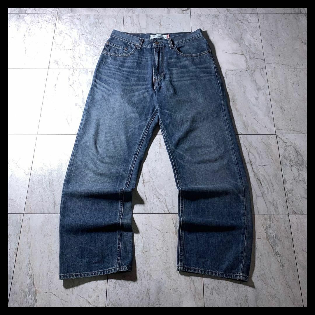 Levi's - 00s USA Levi's 569 ワイド ルーズ ストレート デニム Levi's - 00s USA Levi's 569 ワイド ルーズ ストレート デニム