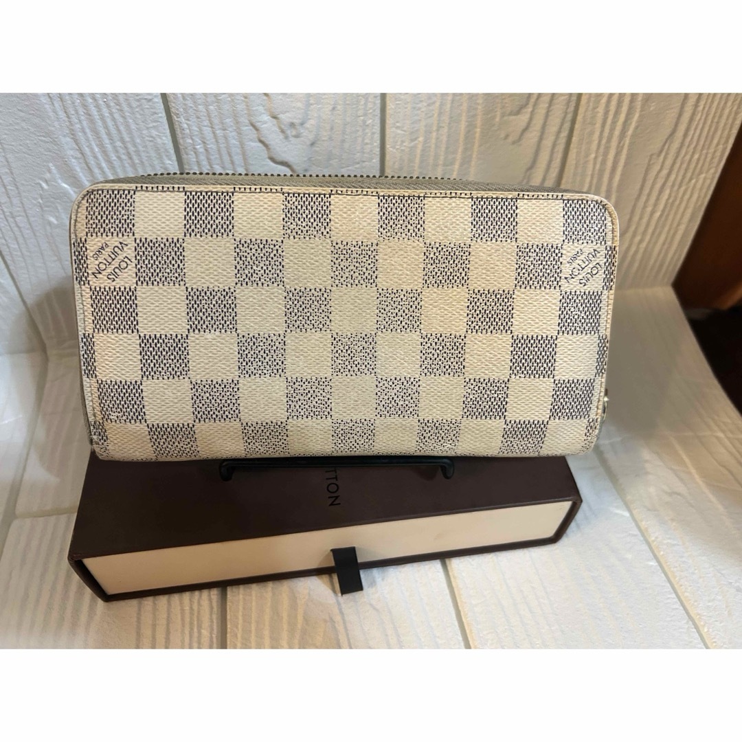 LOUIS VUITTON - Louis Vuitton ダミエアズール 長財布 ジッピー LOUIS VUITTON - Louis Vuitton ダミエアズール 長財布 ジッピー