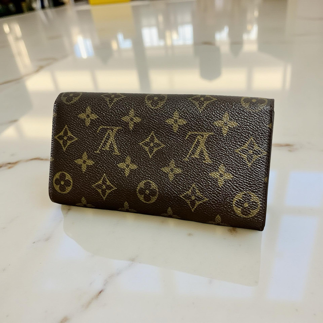 LOUIS VUITTON - ルイヴィトン モノグラム ポルトモネクレディ二 LOUIS VUITTON - ルイヴィトン モノグラム ポルトモネクレディ二
