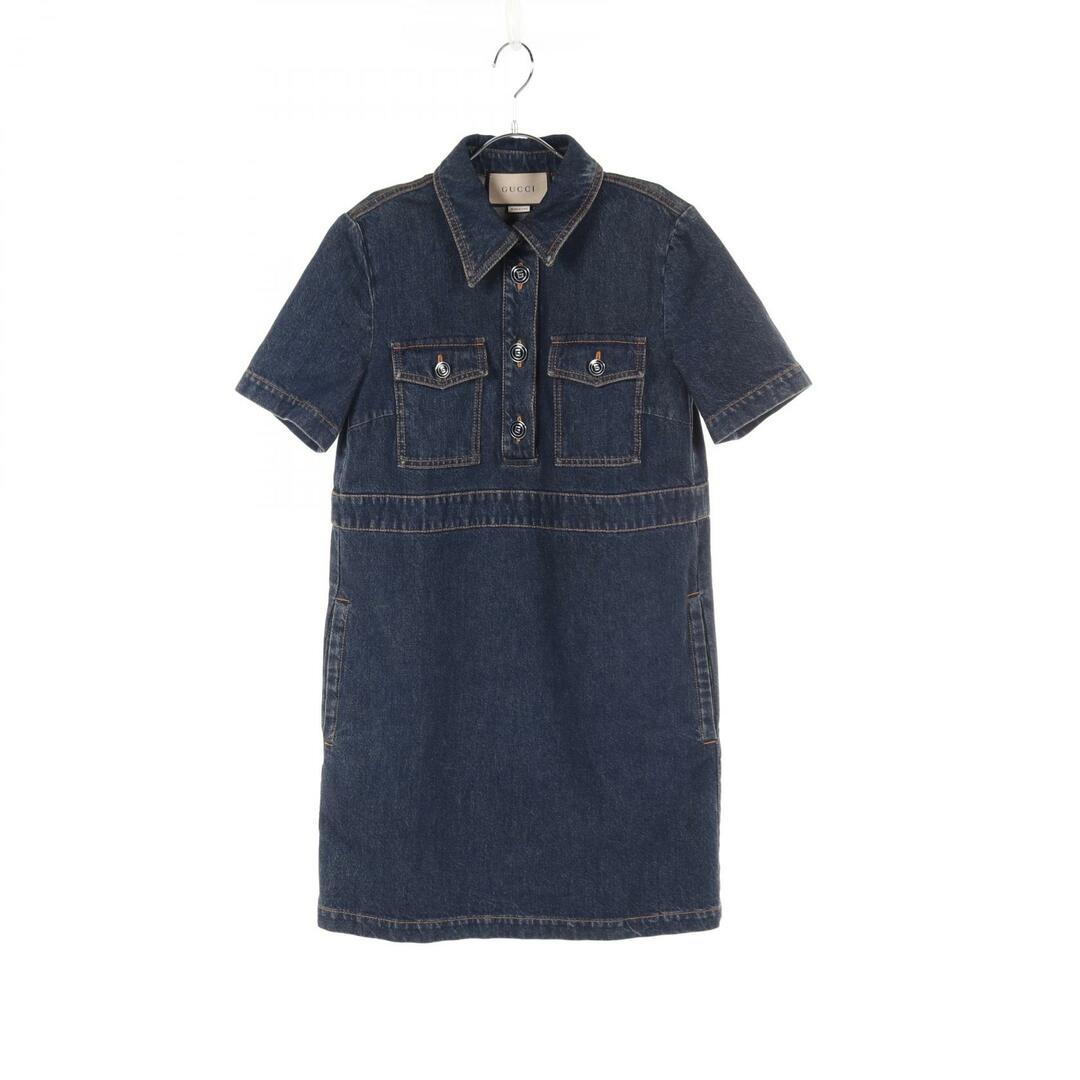 GUCCI - グッチ GUCCI デニム ワンピース 衣料品 トップス GUCCI - グッチ GUCCI デニム ワンピース 衣料品 トップス