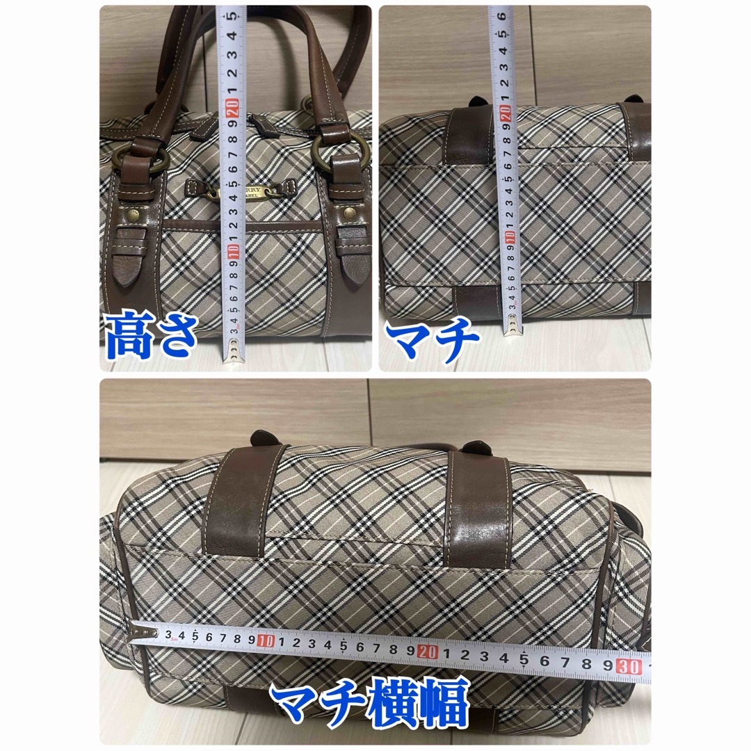 BURBERRY BLUE LABEL - BURBERRY BLUE LABEL ミニボストンバッグ BURBERRY BLUE LABEL - BURBERRY BLUE LABEL ミニボストンバッグ