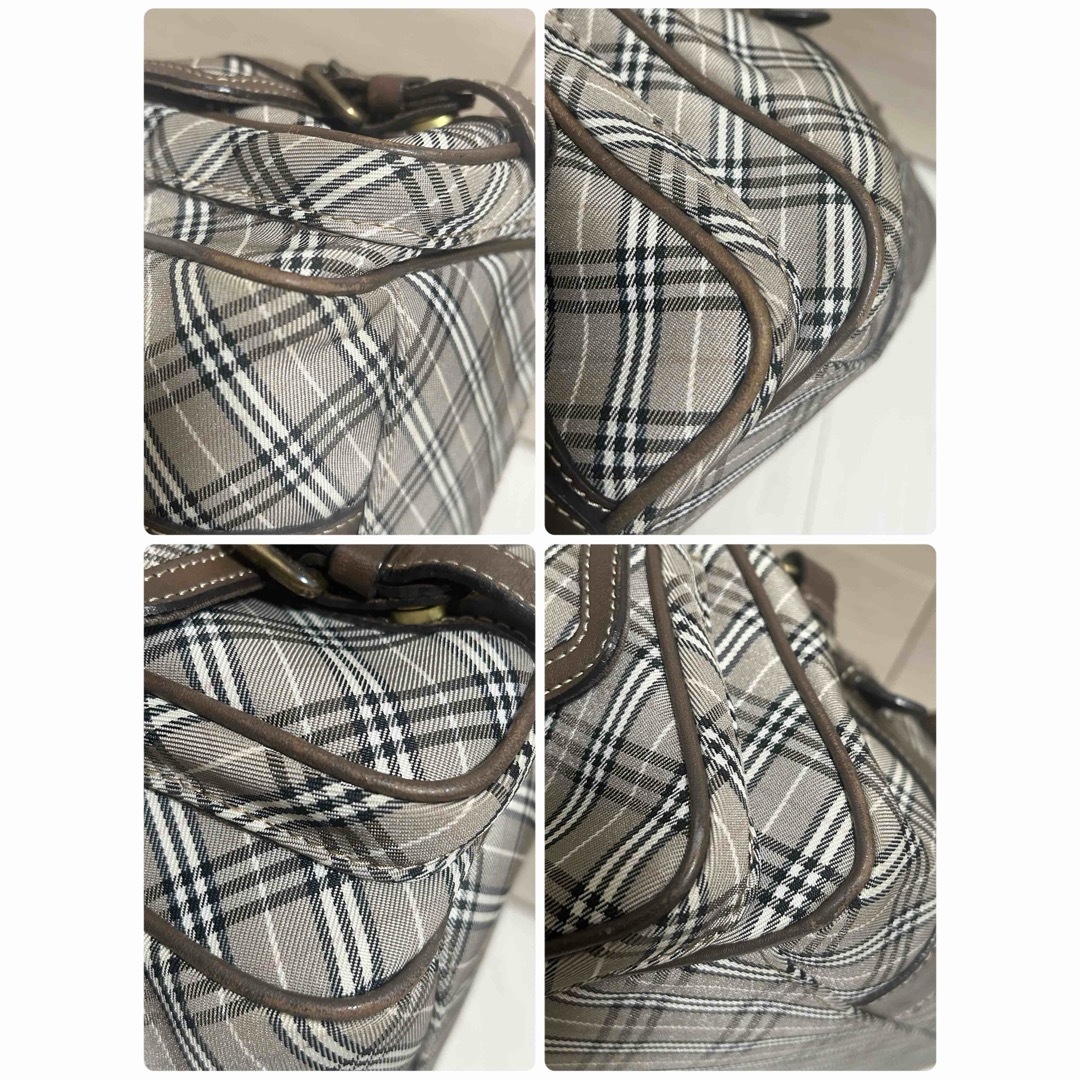 BURBERRY BLUE LABEL - BURBERRY BLUE LABEL ミニボストンバッグ BURBERRY BLUE LABEL - BURBERRY BLUE LABEL ミニボストンバッグ