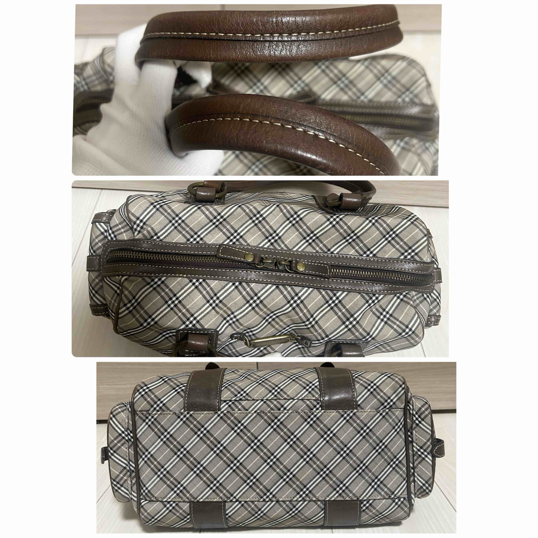 BURBERRY BLUE LABEL - BURBERRY BLUE LABEL ミニボストンバッグ BURBERRY BLUE LABEL - BURBERRY BLUE LABEL ミニボストンバッグ