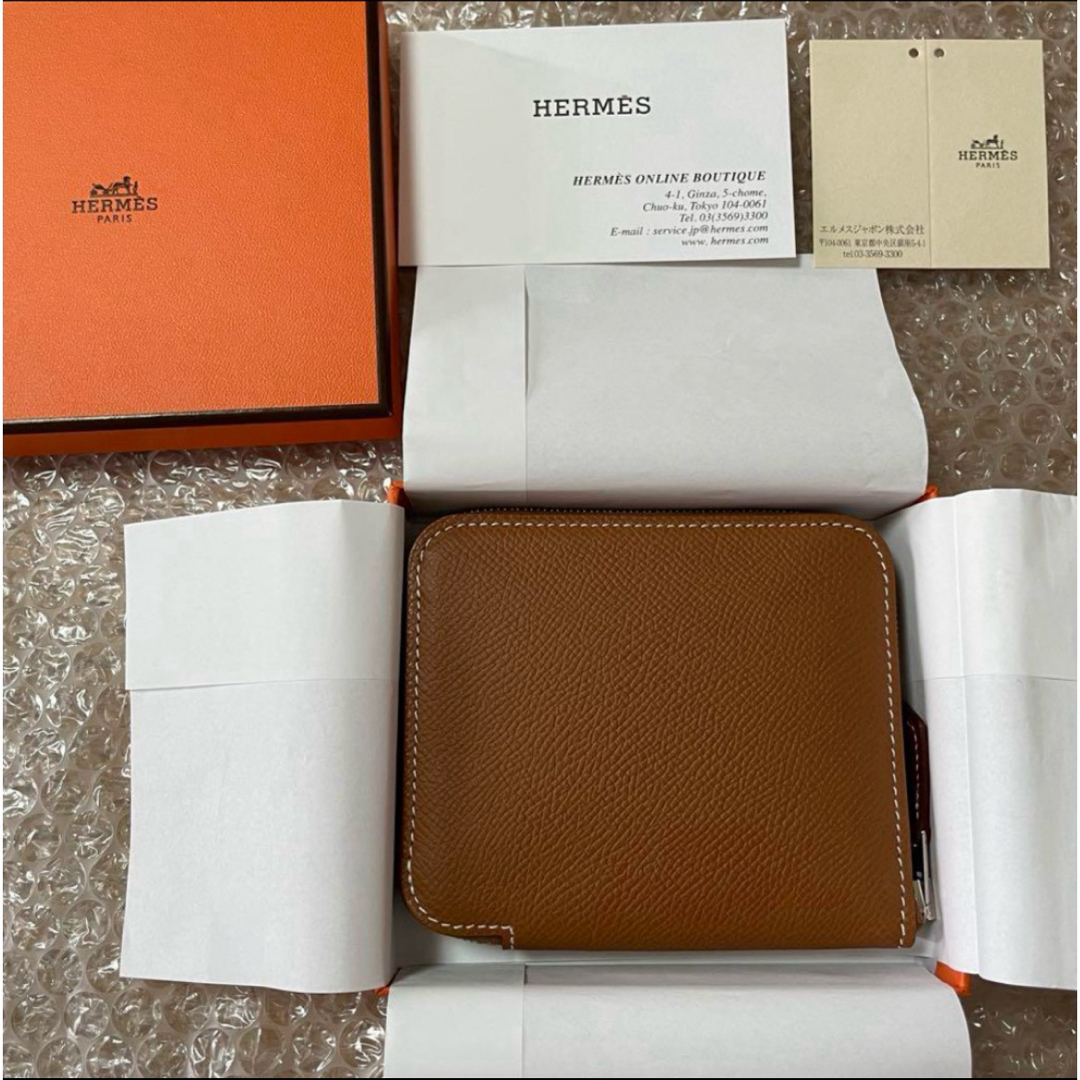 HERMES - HERMES エルメス シルクインコンパクト B刻 新品 未 HERMES - HERMES エルメス シルクインコンパクト B刻 新品 未