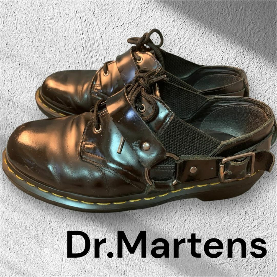 Dr.Martens - Dr.Martens ドクターマーチン バックオープン レザーシューズ オシャレ