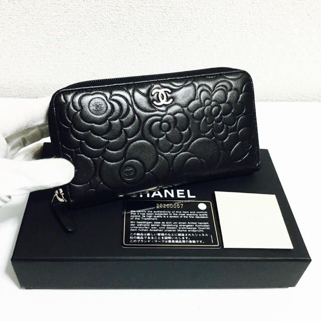 CHANEL(シャネル)の391❤️ほぼ未使用❤️最新❤️シャネル❤️ジップ 長財布❤️正規品鑑定済み❤️ レディースのファッション小物(財布)の商品写真