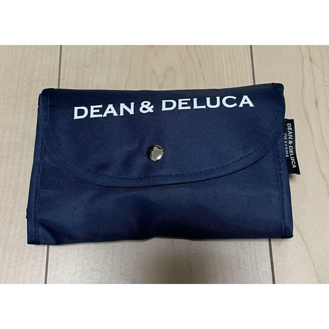 DEAN & DELUCA(ディーンアンドデルーカ)のDEAN ＆ DELUCA  エコバッグ トートバッグ  冈山限定色　ネイビー レディースのバッグ(エコバッグ)の商品写真