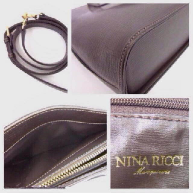 NINA RICCI(ニナリッチ)の中古/NINA RICCI/レザーバッグ レディースのバッグ(ハンドバッグ)の商品写真