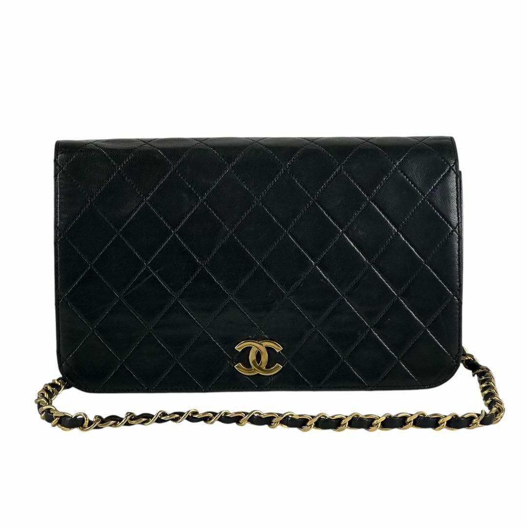 CHANEL - 【美品】シャネル フルフラップ チェーンショルダー CHANEL - 【美品】シャネル フルフラップ チェーンショルダー