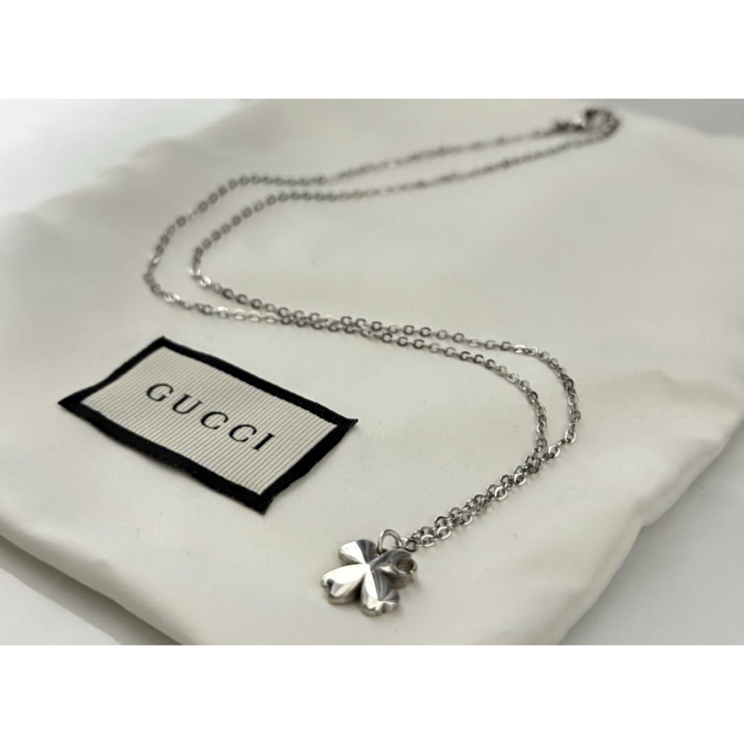 GUCCI - ✨極美品✨ GUCCI 四つ葉 クローバー ネックレス GUCCI - ✨極美品✨ GUCCI 四つ葉 クローバー ネックレス