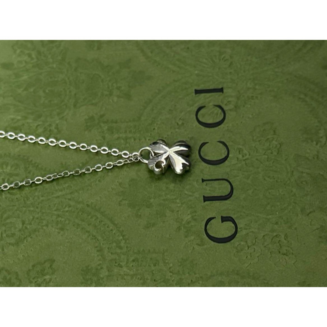 GUCCI - ✨極美品✨ GUCCI 四つ葉 クローバー ネックレス GUCCI - ✨極美品✨ GUCCI 四つ葉 クローバー ネックレス