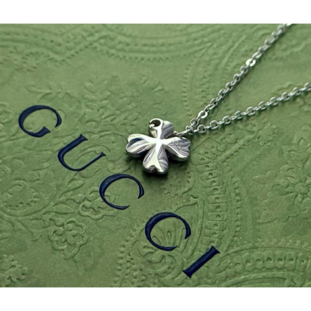 GUCCI - ✨極美品✨ GUCCI 四つ葉 クローバー ネックレス GUCCI - ✨極美品✨ GUCCI 四つ葉 クローバー ネックレス