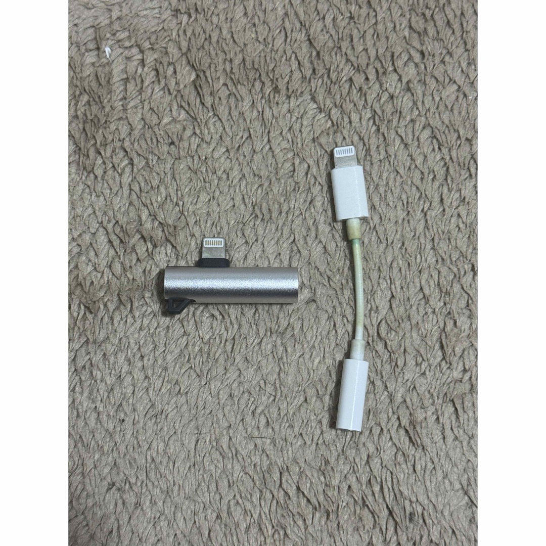 Apple(アップル)のlightning ライトニング アダプタセット スマホ/家電/カメラのスマホアクセサリー(ストラップ/イヤホンジャック)の商品写真