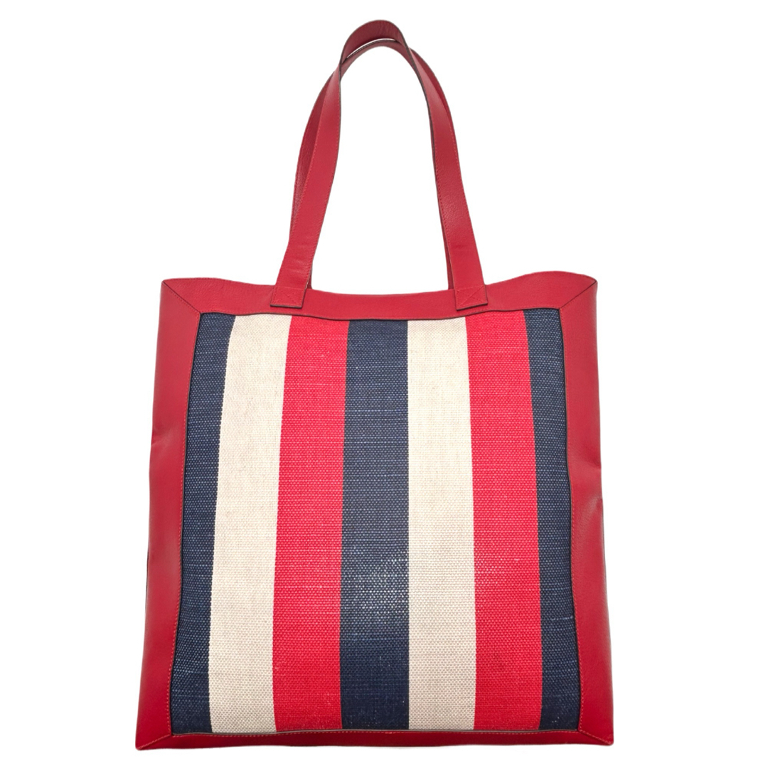 GUCCI - GUCCI グッチ トート トートバッグ トリコロール GUCCI - GUCCI グッチ トート トートバッグ トリコロール