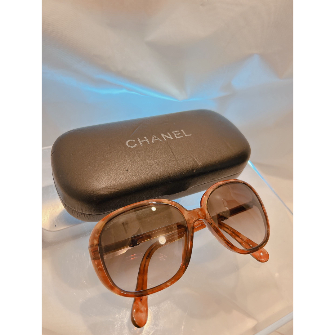 CHANEL - ☆CHANEL シャネル ☆ココマーク サングラス ブラウン CHANEL - ☆CHANEL シャネル ☆ココマーク サングラス ブラウン