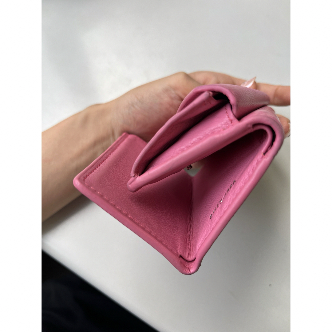 BALENCIAGA - バレンシアガ☆三つ折り レター オールレザー BALENCIAGA - バレンシアガ☆三つ折り レター オールレザー