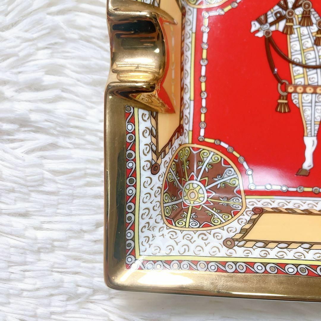 HERMES - ✨激レア✨HERMES アッシュトレイ 灰皿 ホースロゴ 馬 HERMES - ✨激レア✨HERMES アッシュトレイ 灰皿 ホースロゴ 馬