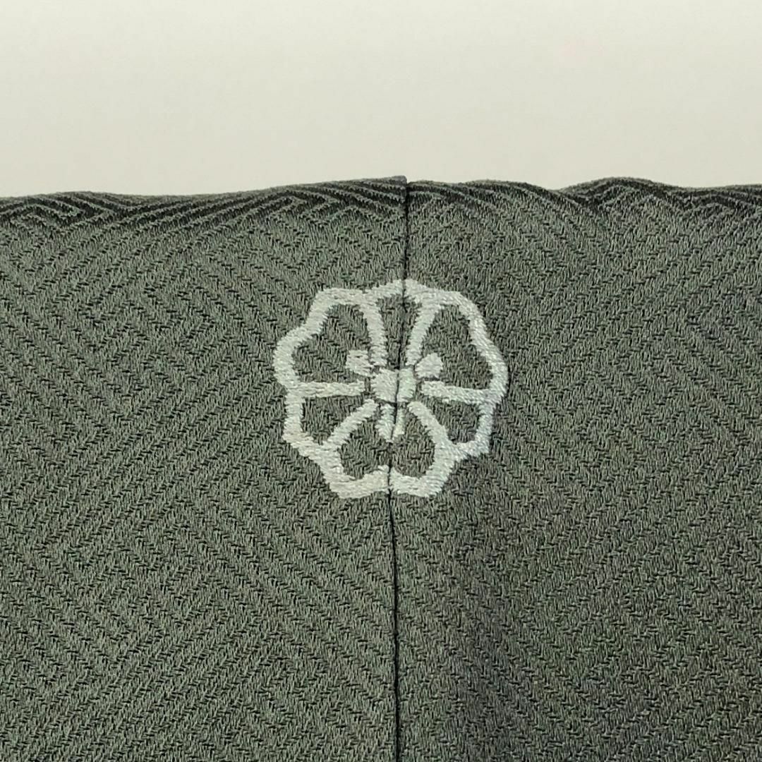 訪問着 絞り柄 刺繍の花模様 薩摩納戸色 K-4664 レディースの水着/浴衣(着物)の商品写真