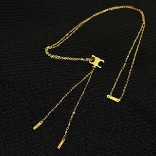 CELINE - イニシャル アルファベット ネックレス の通販 by CELINE - イニシャル アルファベット ネックレス の通販 by