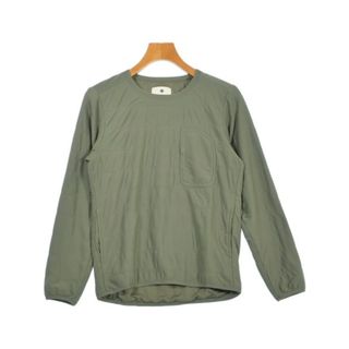 スノーピーク(Snow Peak)のsnow peak スノーピーク Tシャツ・カットソー 1(S位) カーキ 【古着】【中古】(カットソー(半袖/袖なし))