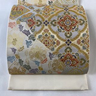 袋帯 名品 六通 正絹 【中古】(帯)