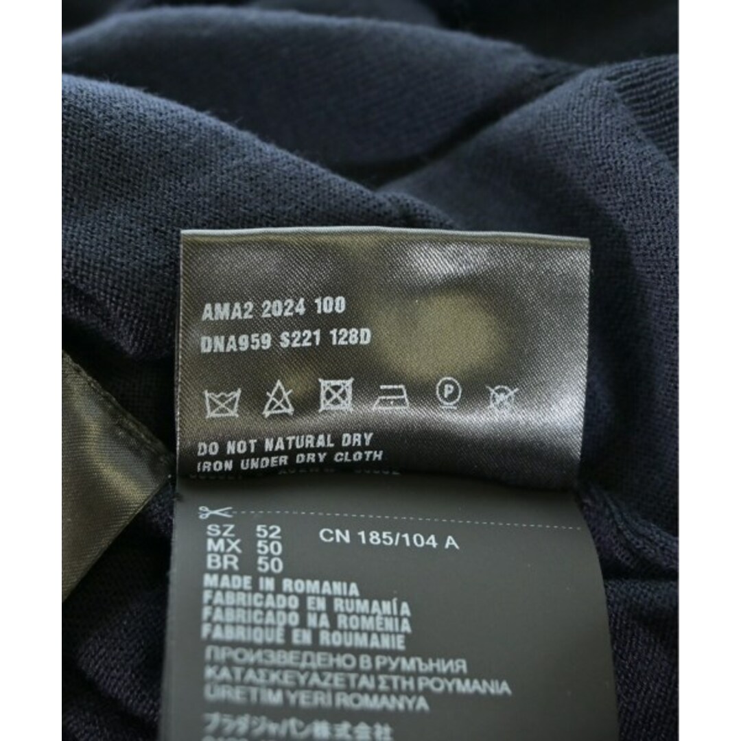 PRADA - PRADA プラダ カーディガン 52(XXL位) 紺 【古着 PRADA - PRADA プラダ カーディガン 52(XXL位) 紺 【古着