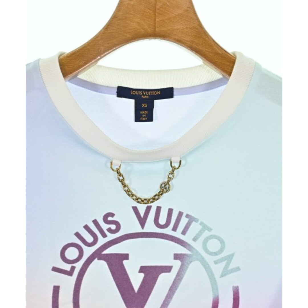 LOUIS VUITTON - LOUIS VUITTON ノースリーブ XS 水色xピンクx紫 LOUIS VUITTON - LOUIS VUITTON ノースリーブ XS 水色xピンクx紫