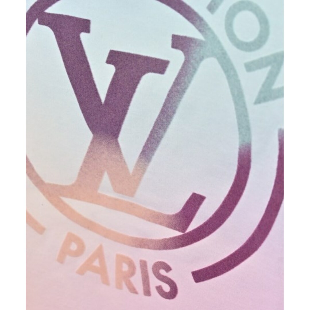 LOUIS VUITTON - LOUIS VUITTON ノースリーブ XS 水色xピンクx紫 LOUIS VUITTON - LOUIS VUITTON ノースリーブ XS 水色xピンクx紫