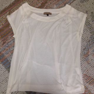 プロポーションボディドレッシング(PROPORTION BODY DRESSING)の白トップス(Tシャツ(半袖/袖なし))