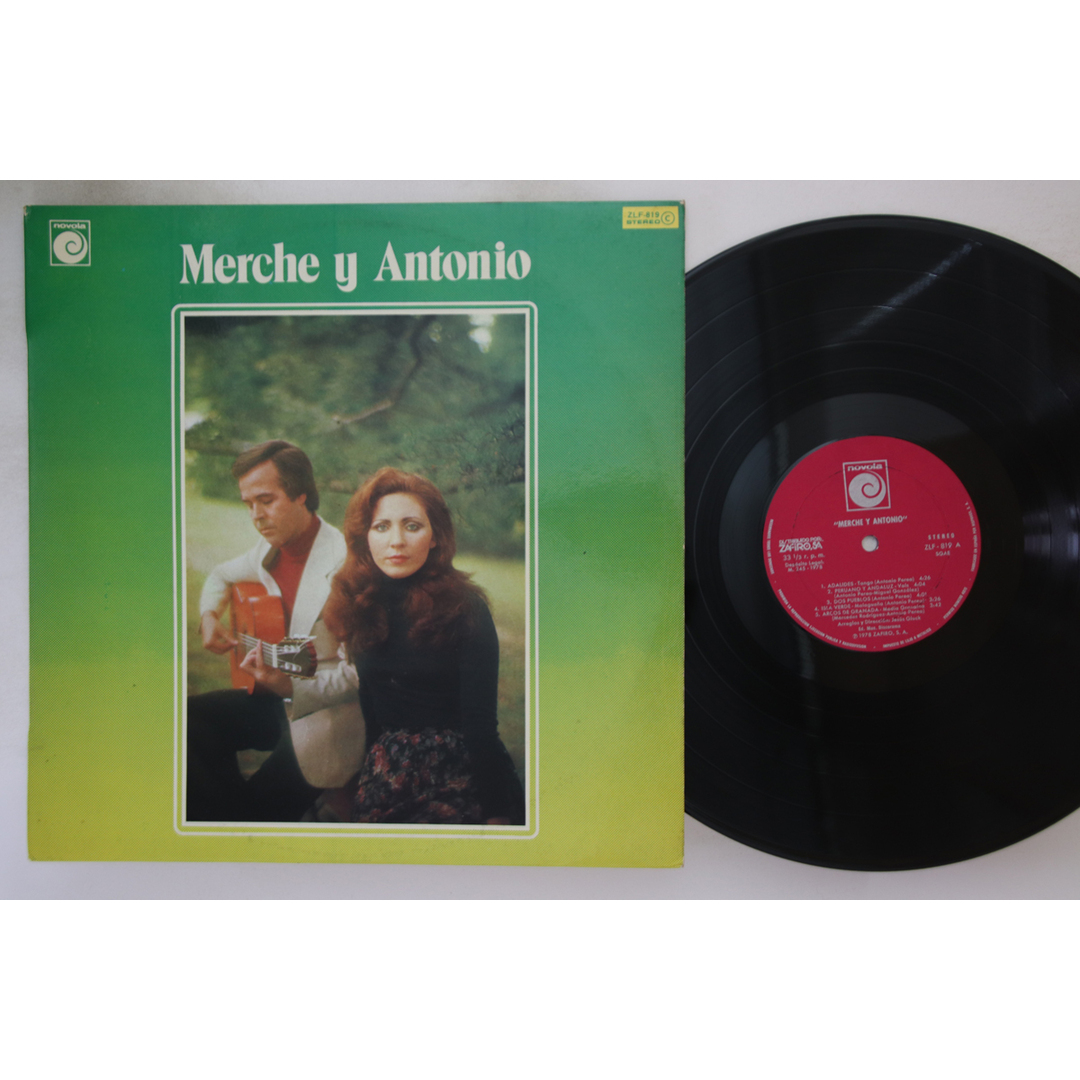 西LP Merche Y Antonio Merche Y Antonio ZLF819 NOVOLA /00260 エンタメ/ホビーのエンタメ その他(その他)の商品写真