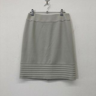 ノーリーズ(NOLLEY'S)の【NOLLY'S】ノーリーズ　レディース　スカート　グレー系　サイズ40　無地　シンプル(ひざ丈スカート)