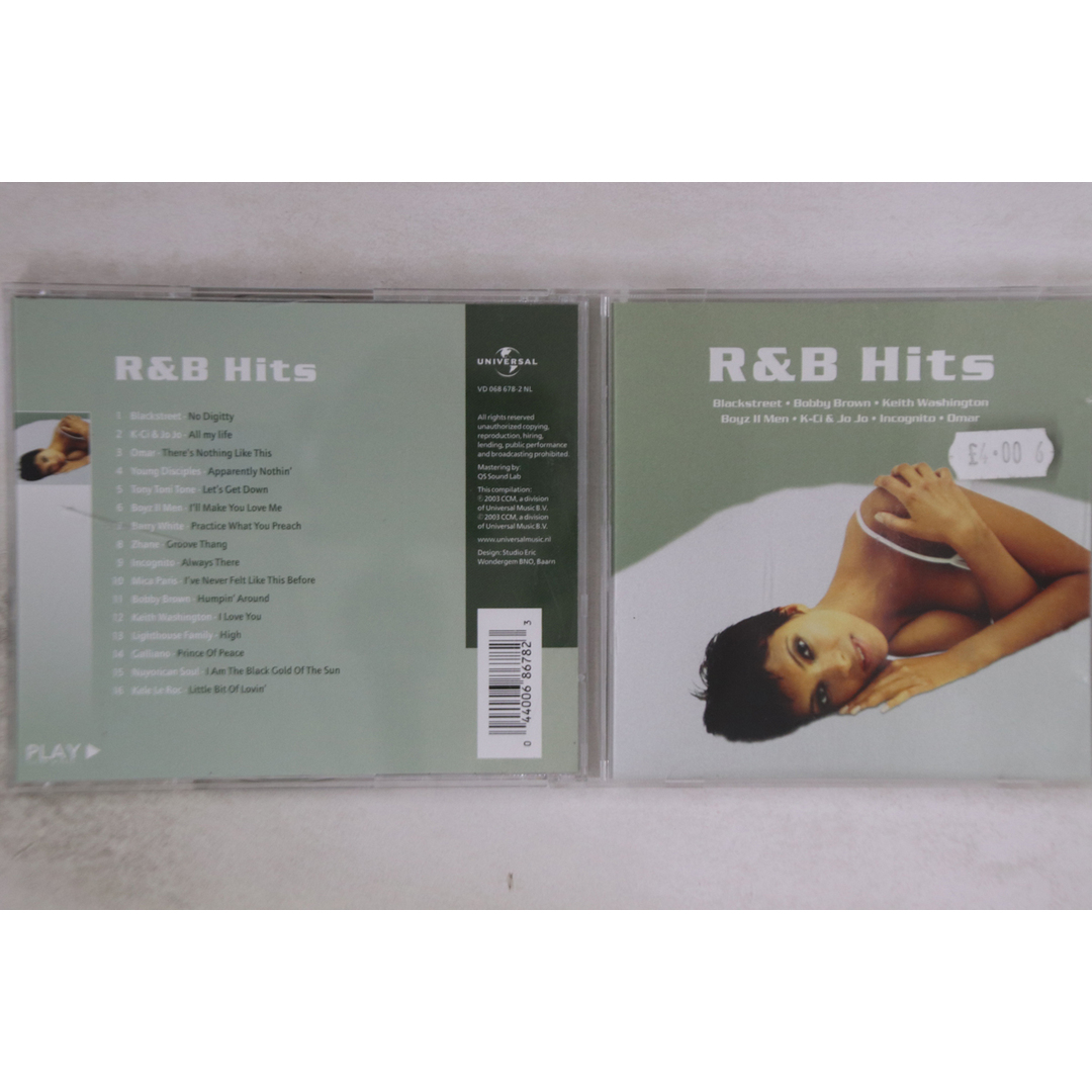欧CD Various R&b Hits VD0686782NL UNIVERSAL /00110 エンタメ/ホビーのCD(ヒップホップ/ラップ)の商品写真