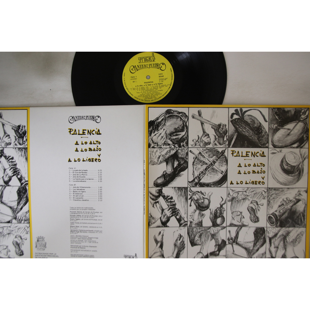 西LP Palencia A Lo Alto, A Lo Bajo Y A Lo Ligero I013 CANTES DEL PUEBLO /00400 エンタメ/ホビーのエンタメ その他(その他)の商品写真