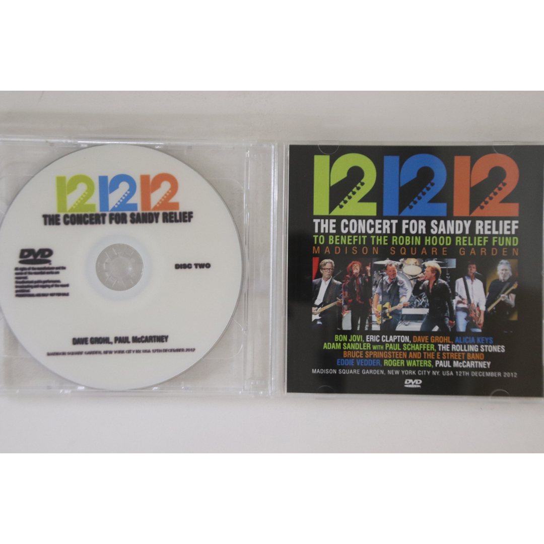 国不明2discs DVD Various 12 12 12 Concert For Sandy Relief NONE NOT ON LABEL /00220 エンタメ/ホビーのDVD/ブルーレイ(ミュージック)の商品写真
