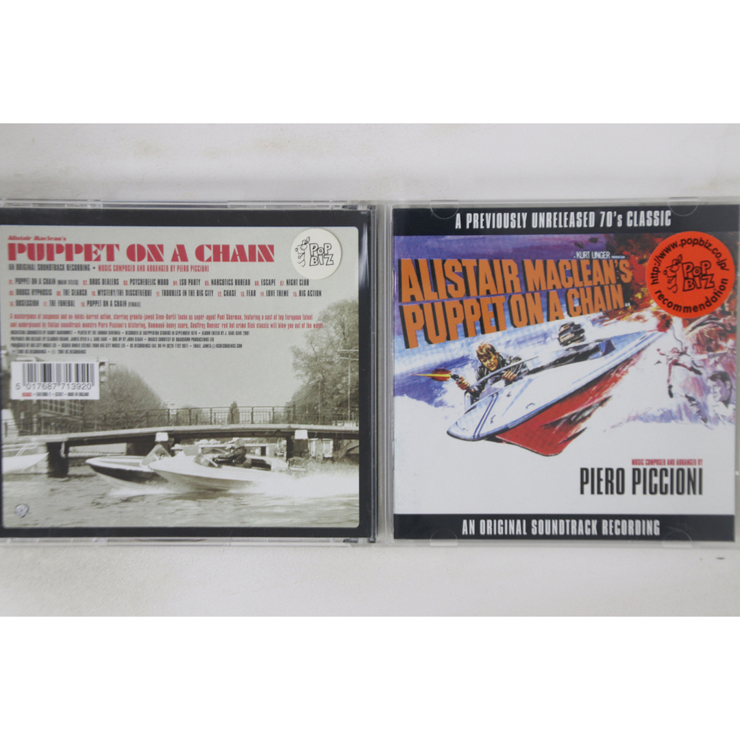 英CD Piero Piccioni Puppet On A Chain DC39CD D.C. /00110 エンタメ/ホビーのCD(映画音楽)の商品写真