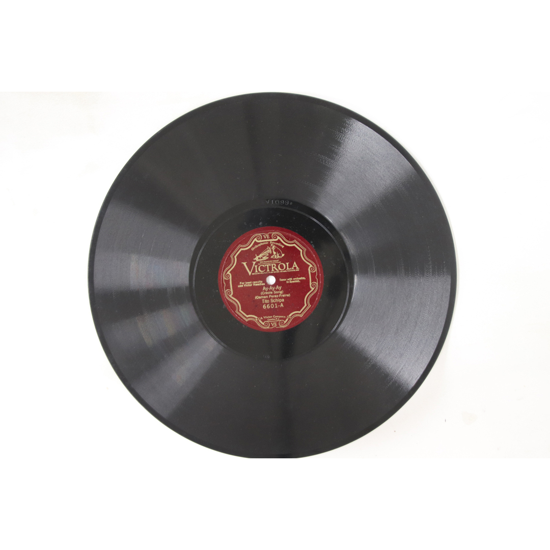 米78RPM/SP Tito Schipa Ay Ay Ay / Cancion Andaluza 6601 VICTROLA 12” /00610 エンタメ/ホビーのエンタメ その他(その他)の商品写真