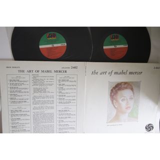 米2discs LP Mabel Mercer Art Of Mabel Mercer 2602 ATLANTIC /00660(その他)