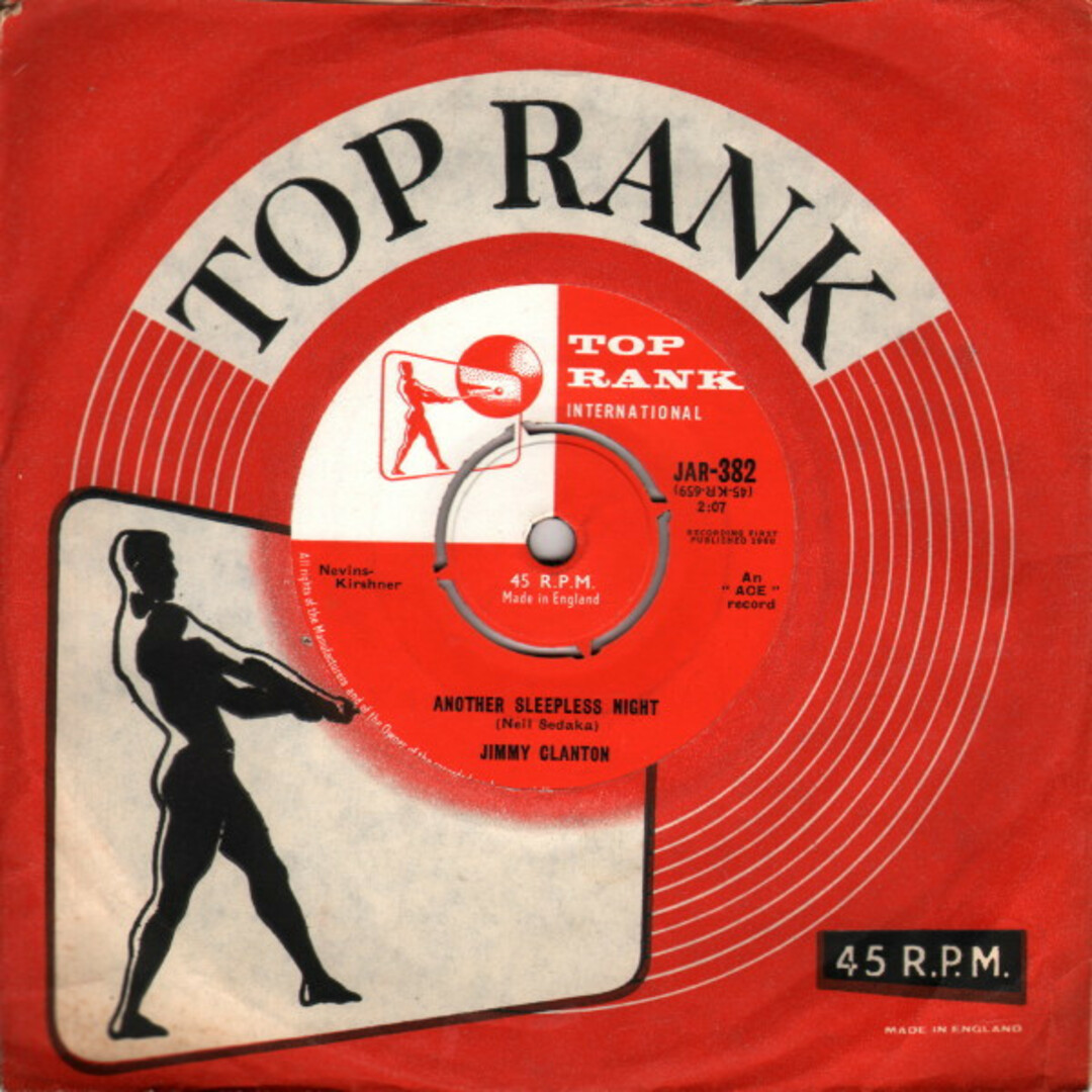英7" Jimmy Clanton Another Sleepless Night JAR382 Top Rank International /00080 エンタメ/ホビーのエンタメ その他(その他)の商品写真