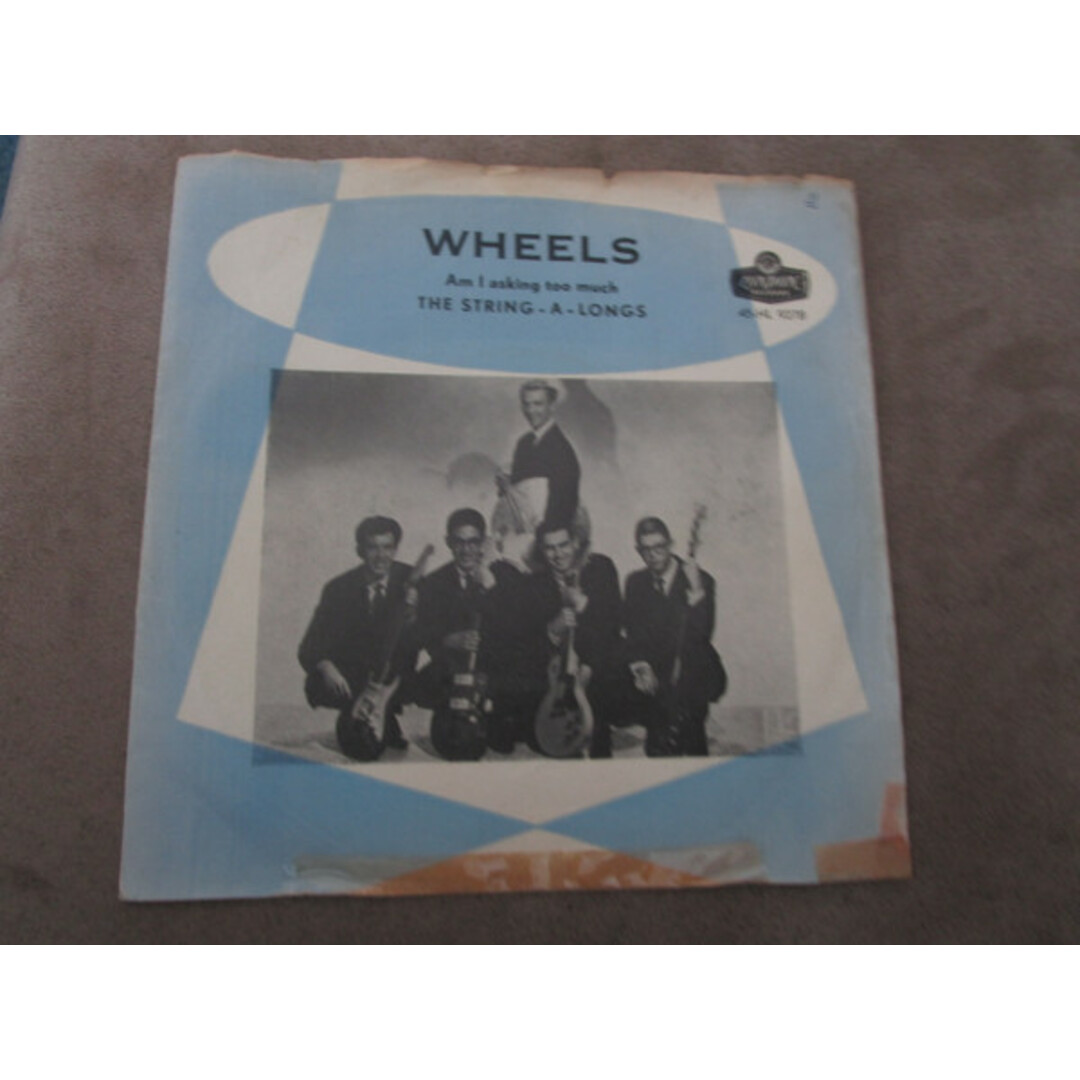 デンマーク7" The String-A-Longs Wheels / Am I Asking Too Much 45HL9278 London Records /00080 エンタメ/ホビーのエンタメ その他(その他)の商品写真